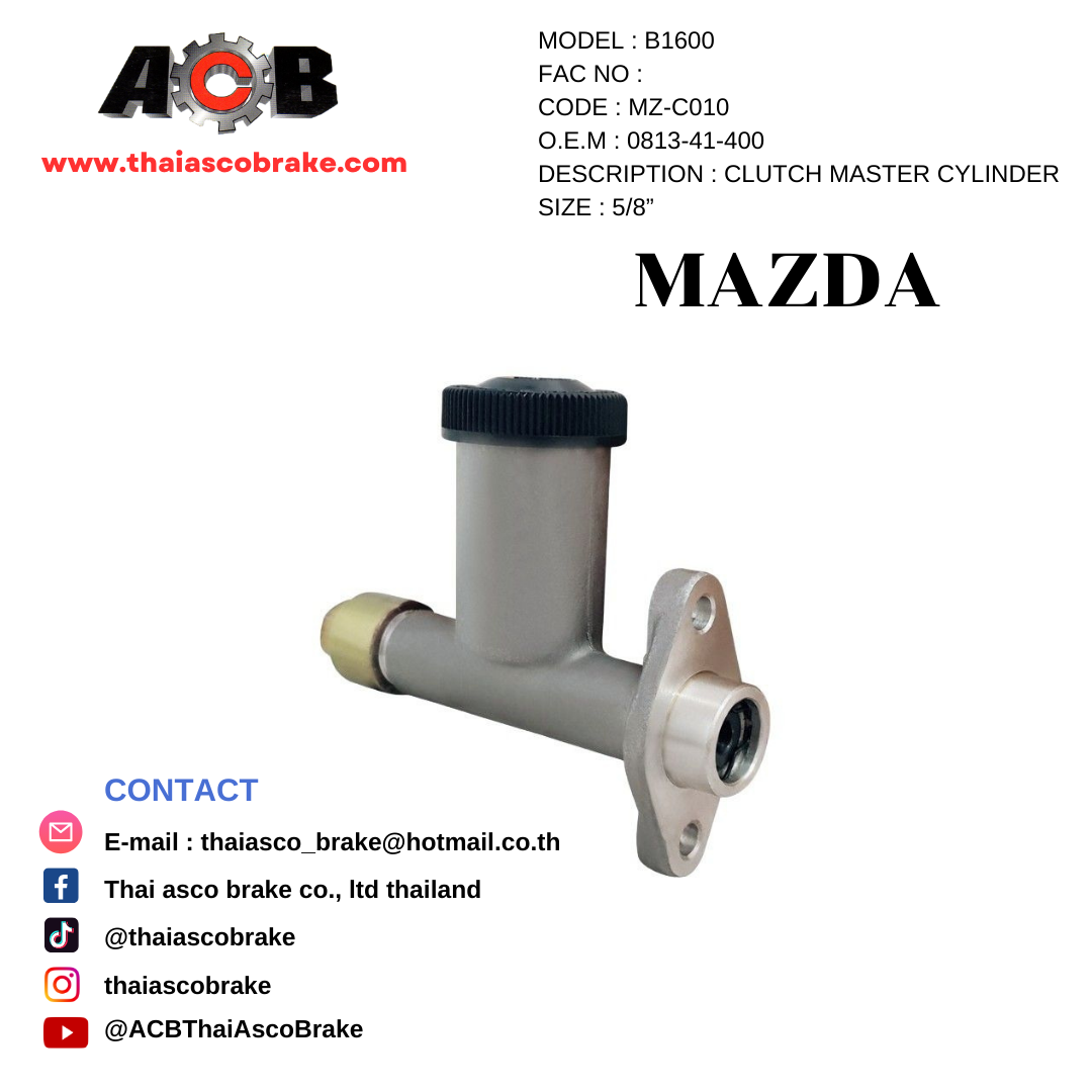 cadeさん専用 Buy CLUTCH MASTER CYLINDER MAZDA B1600 O.E.M. 0813-41-400